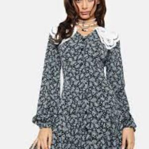 Daisy-street Women's Blue Dress